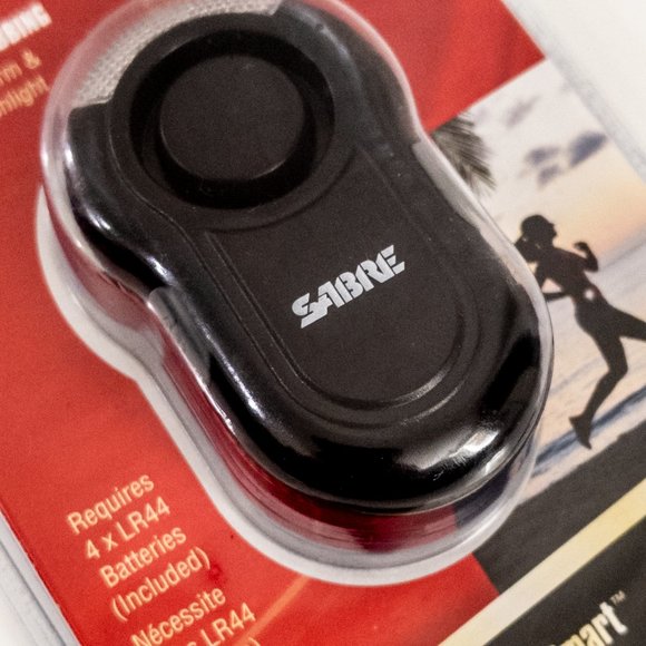 SABRE Personal Alarm / Clip LED Light 120db Alarm / Safety Weatherproof Running - Picture 3 of 3